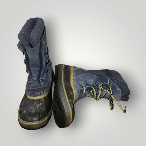 L.L.Bean Kids Winter Snow Boot Suede Rubber Size 6